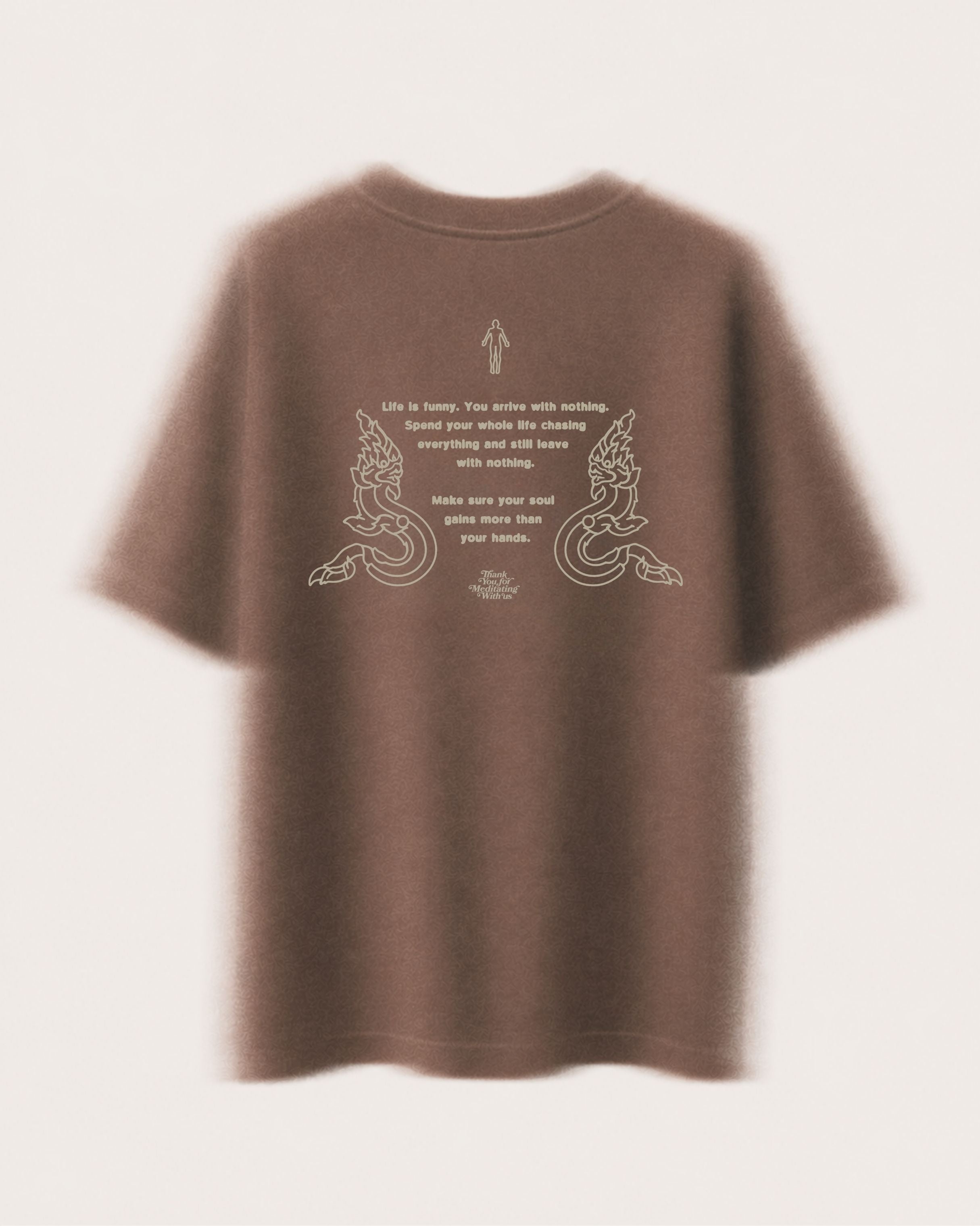 CACAO SNAKE TEE