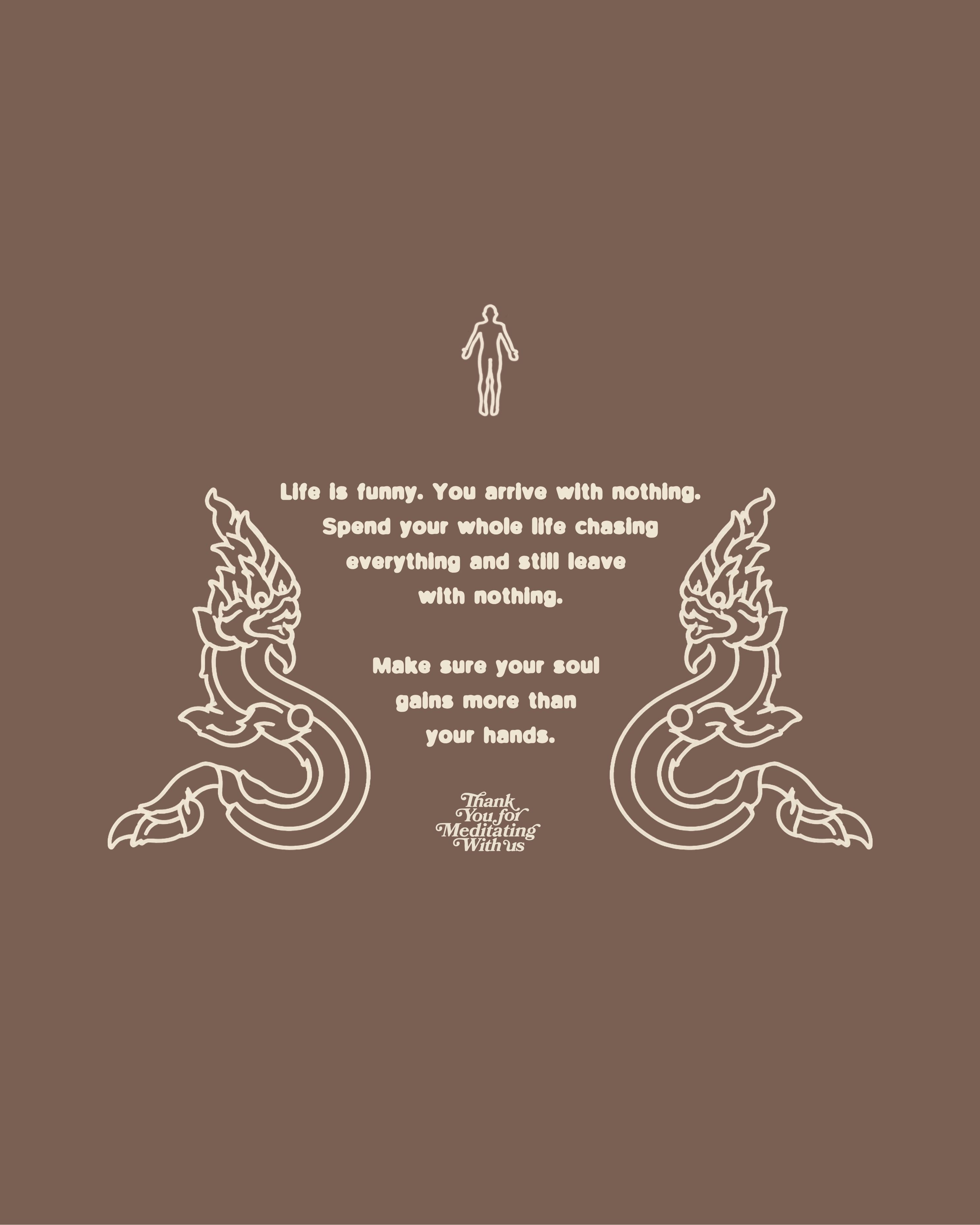 CACAO SNAKE TEE