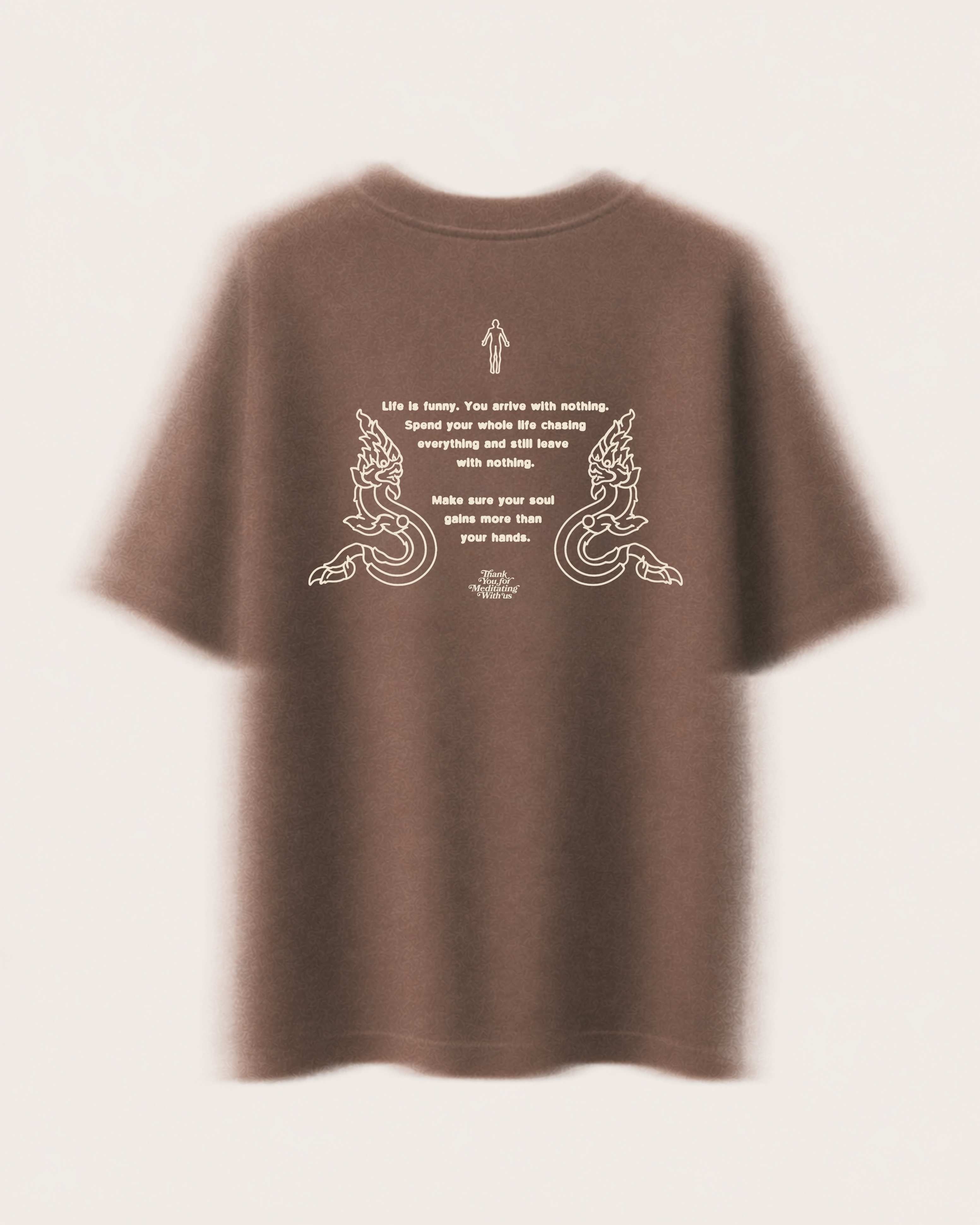 CACAO SNAKE TEE
