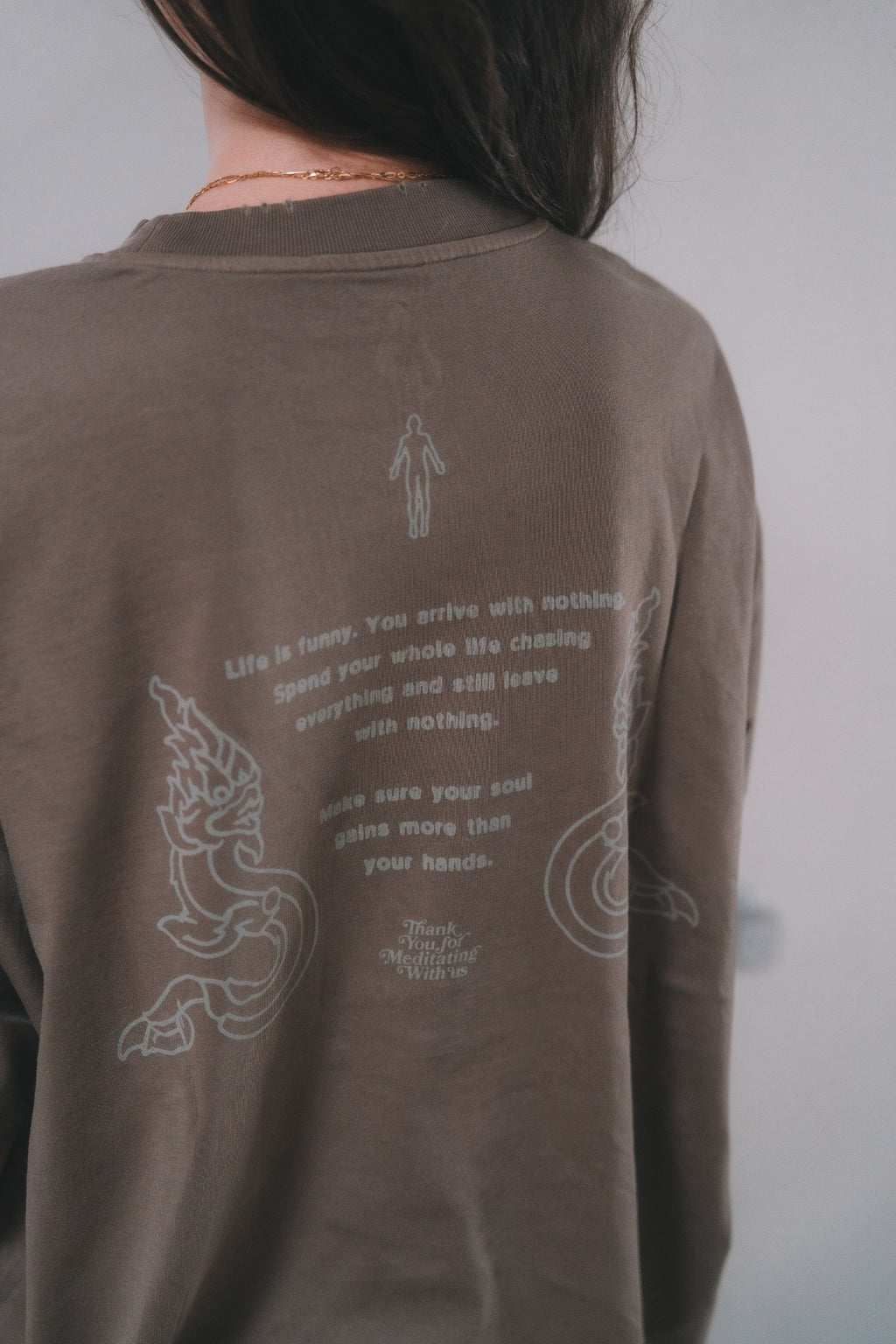 CACAO SNAKE TEE