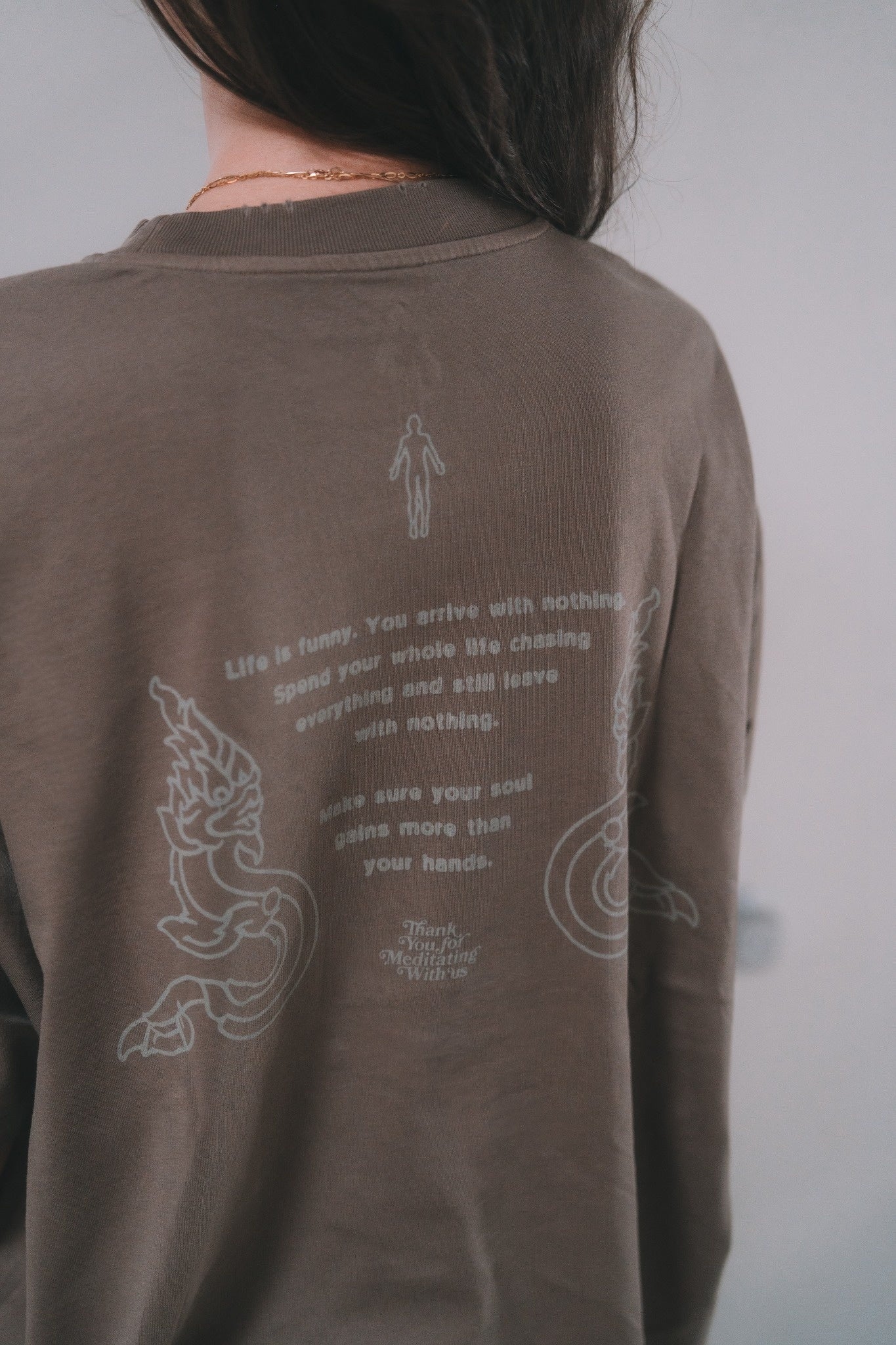 CACAO SNAKE TEE
