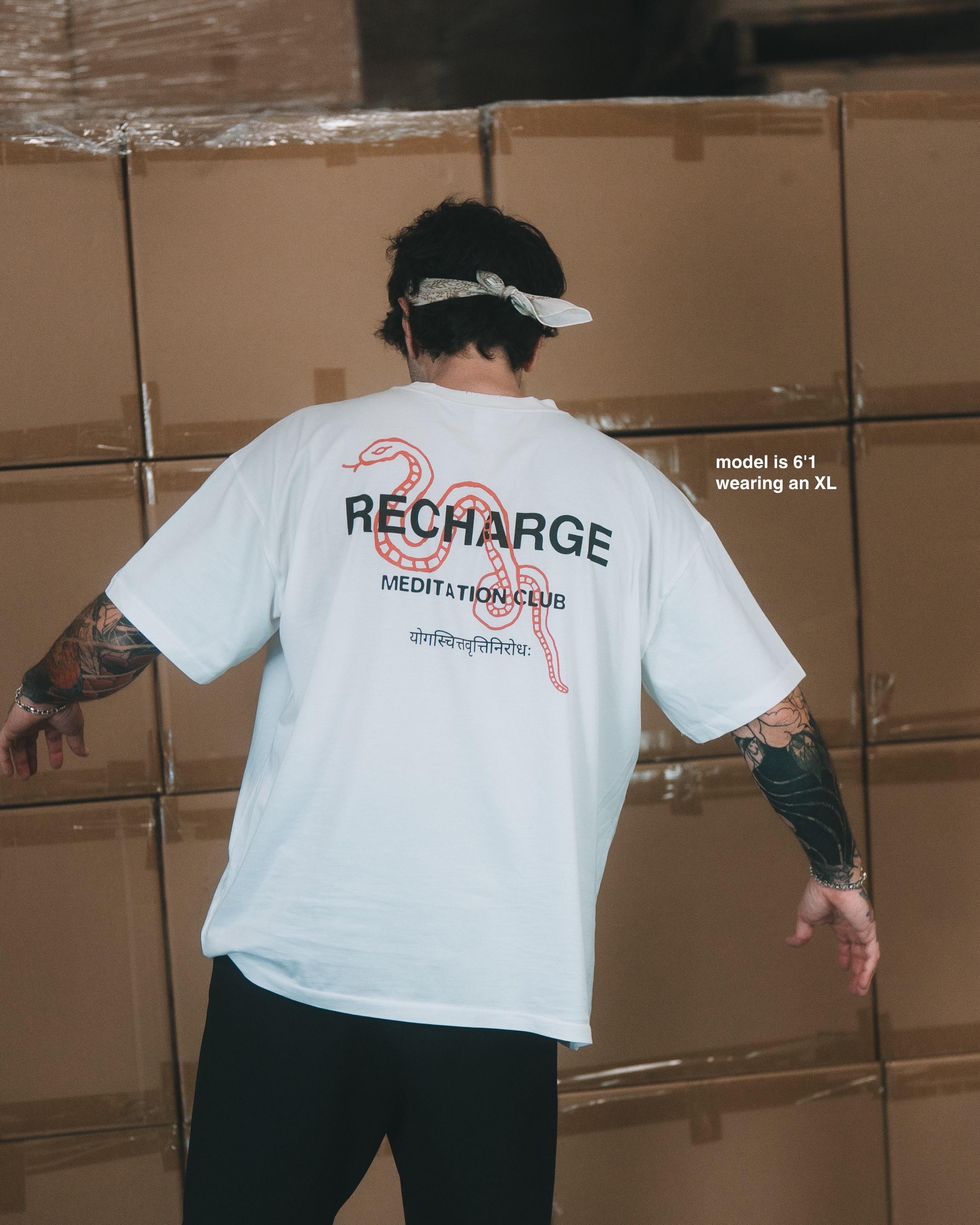 RED SNAKE TEE
